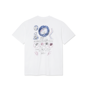Polar Skate Co - Social Side Tee (White)