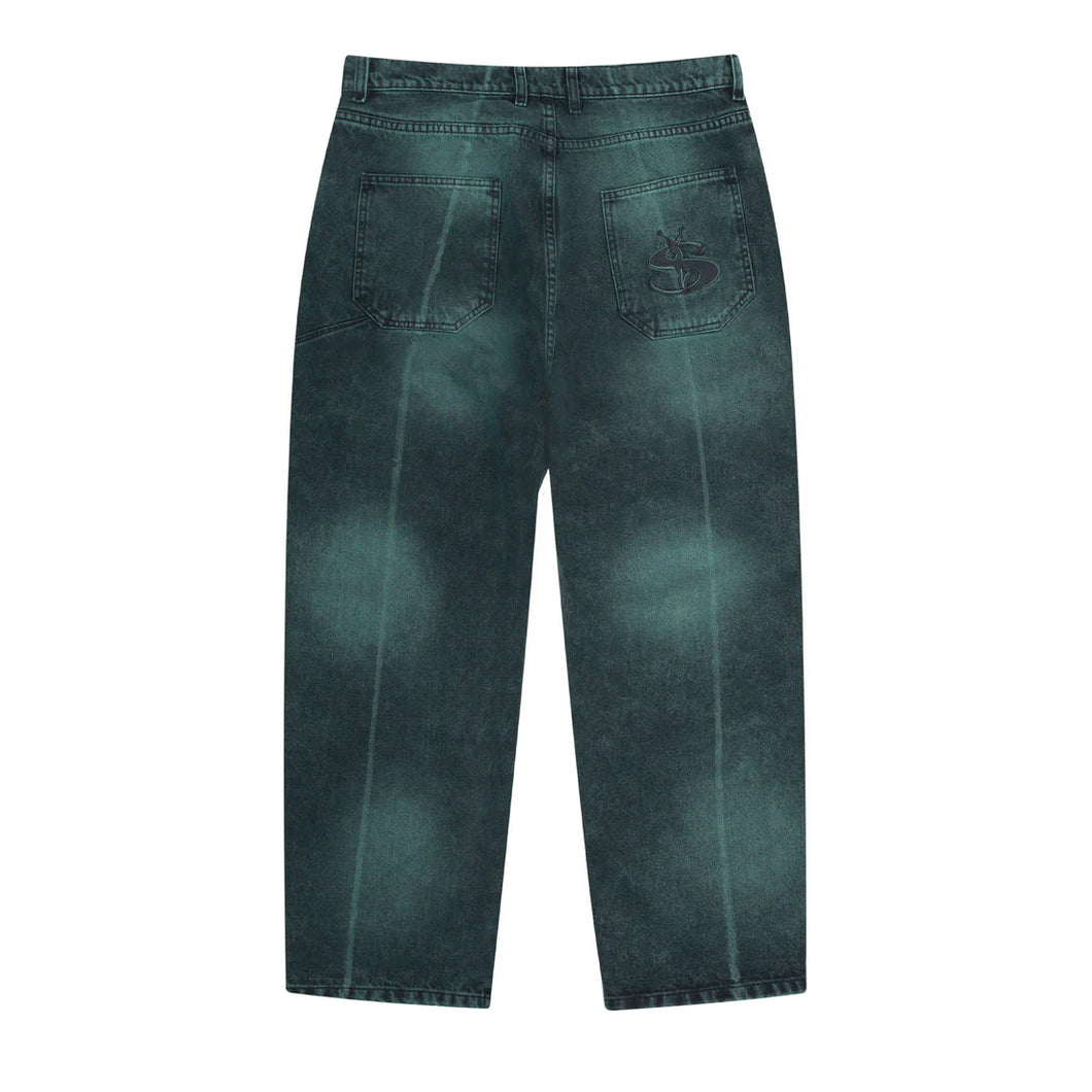 Yardsale Skateboards - Bleached Phantasy Jeans (Emerald)