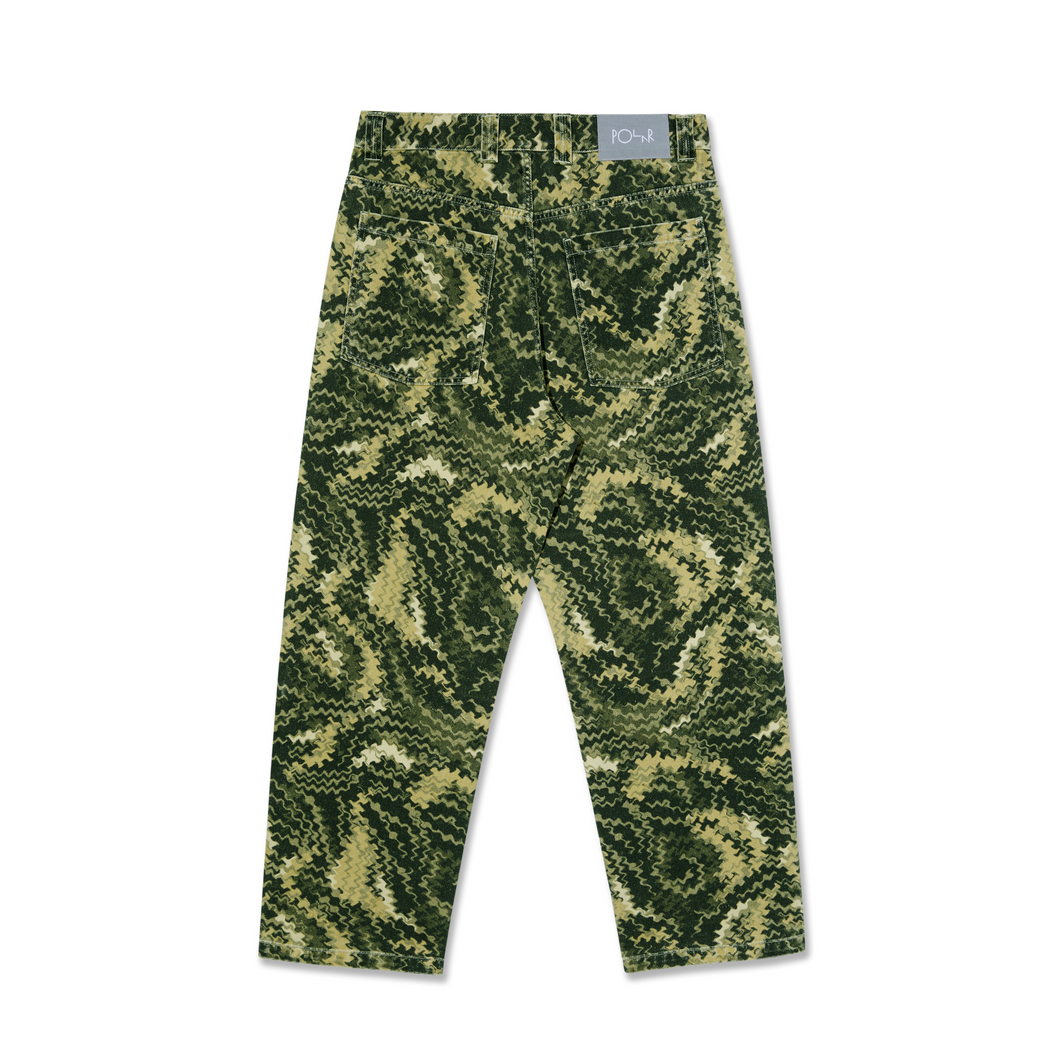 Polar Skate Co - ‘93! Work Pants (Camo/Green) | stebra skateshop 93 pant Big Boy Jeans 