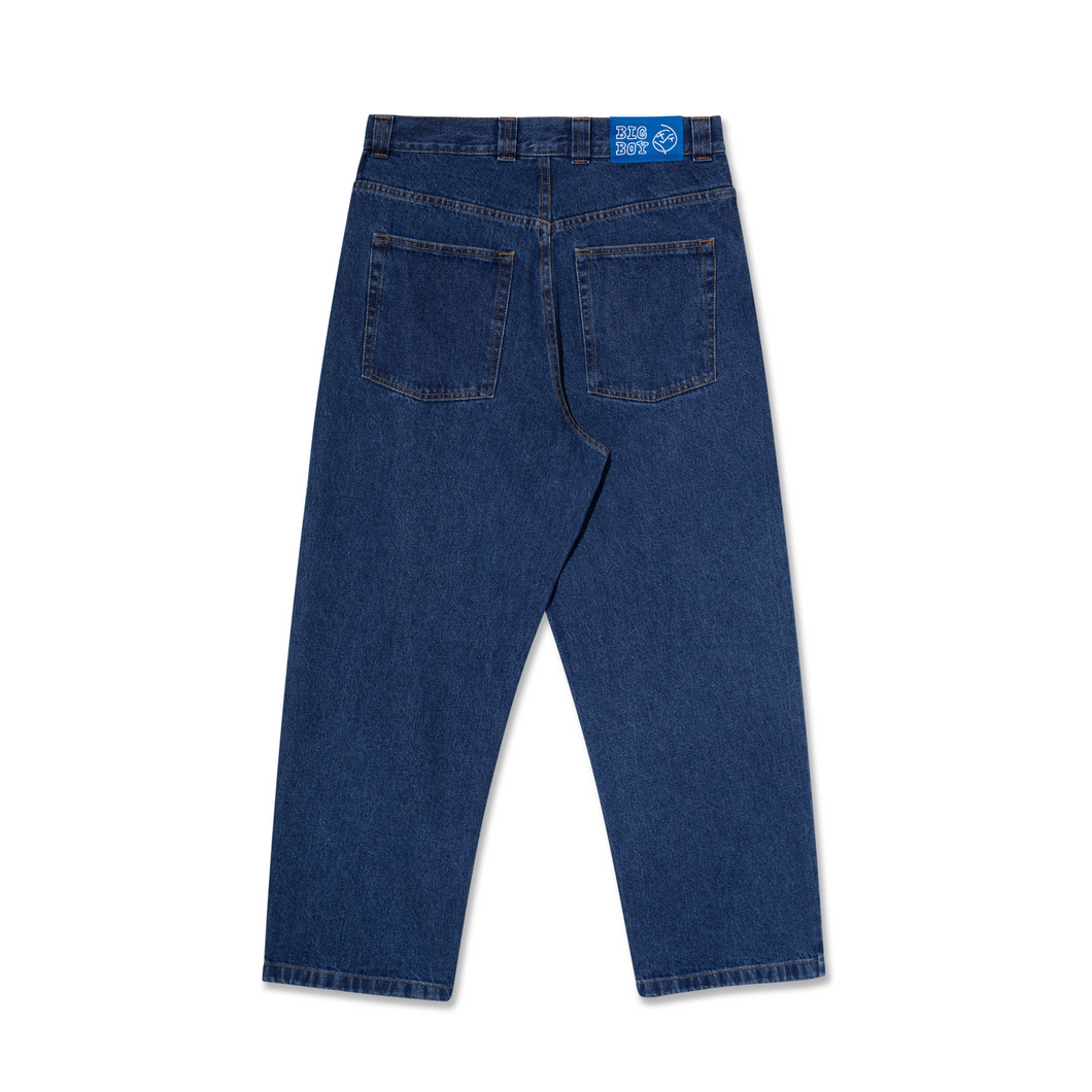 Polar Skate Co - Big Boy Jeans (Dark Blue) | stebra skateshop pantalón vaquero ancho Pant pants
