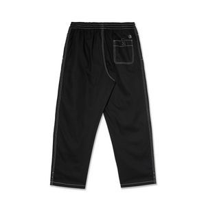 Polar Skate Co - Contrast Surf Pants (Black/White)