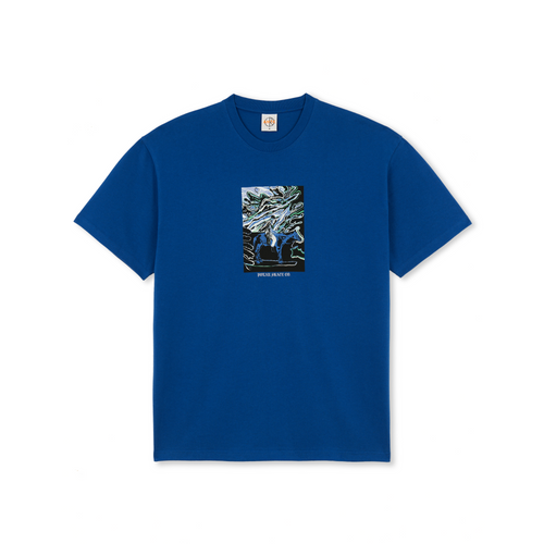 Polar Skate Co - Rider Tee (Egyptian Blue) | stebra skateshop camiseta estampada 