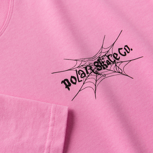 Polar Skate Co - Spiderweb Tee (Pink)
