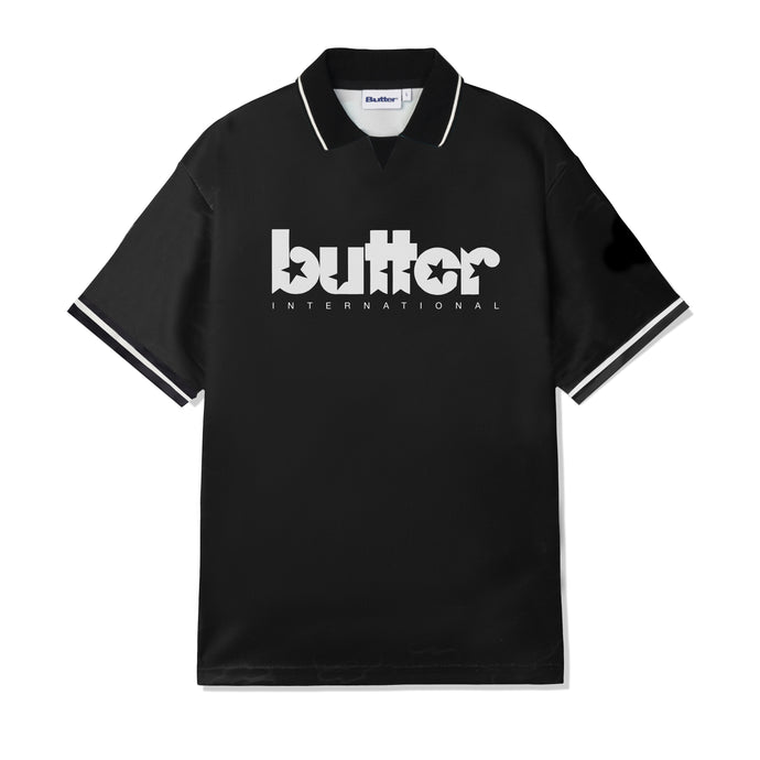 Butter Goods - Star Jersey (Black) | stebra skateshop  Camiseta estilo football skate ButterGoods 