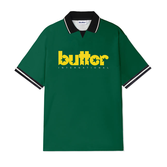 Butter Goods - Star Jersey (Green) | stebra skateshop camiseta estilo football ButterGoods 