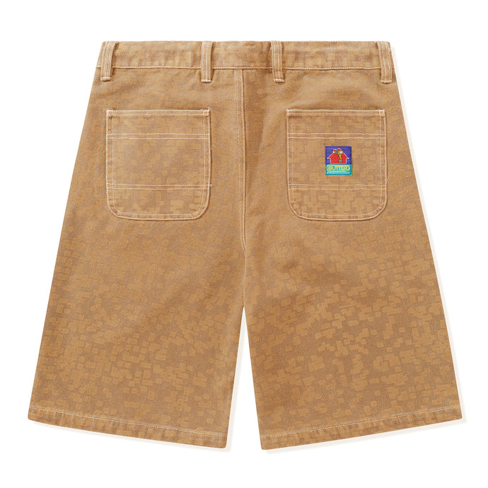 Butter Goods - Work Shorts (Brown) | stebra skateshop  Pantalón ancho corto skate Butter goods