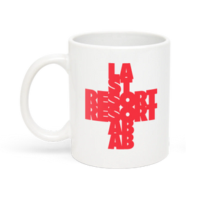 Last Resort AB - Cross Mug (White) | stebra skateshop  Taza café skate Lloret De Mar Girona barcelona 