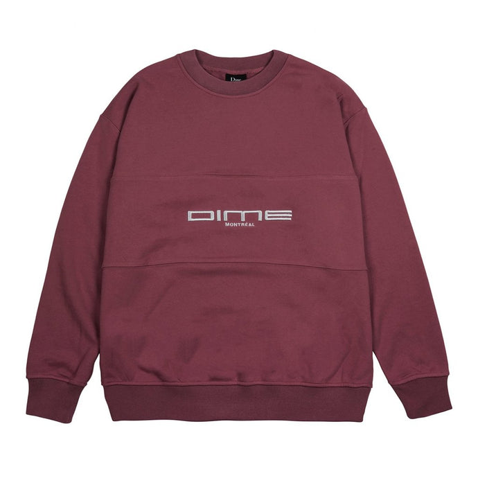 Dime MTL Montreal French Terry Crew (Burgundy)