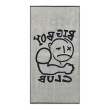 Cargar imagen en el visor de la galería, Polar Skate Co - Big Boy Club Beach Towel (Black/White)