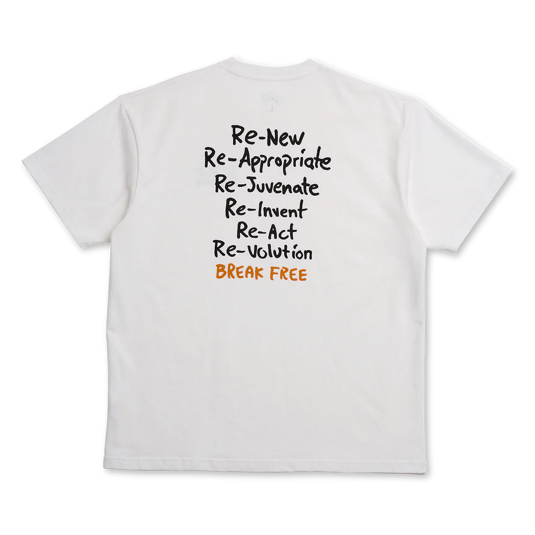 Last Resort AB - Message Tee (White) | stebra skateshop Camiseta estampada stebra skateshop Lloret de Mar Girona barcelona 