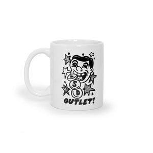 Polar Skate Co - LSD Outlet Mug (White)