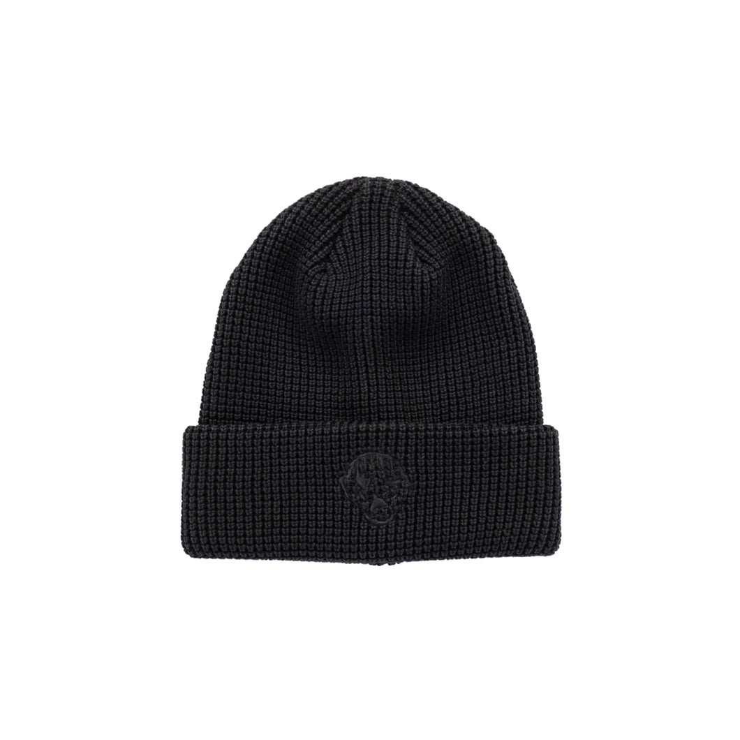 Dancer - Waffle Cotton Beanie (Black)