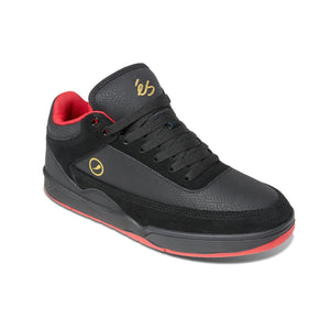 éS Skateboarding - Stylus Mid x Wade Desarmo (Black/Red)