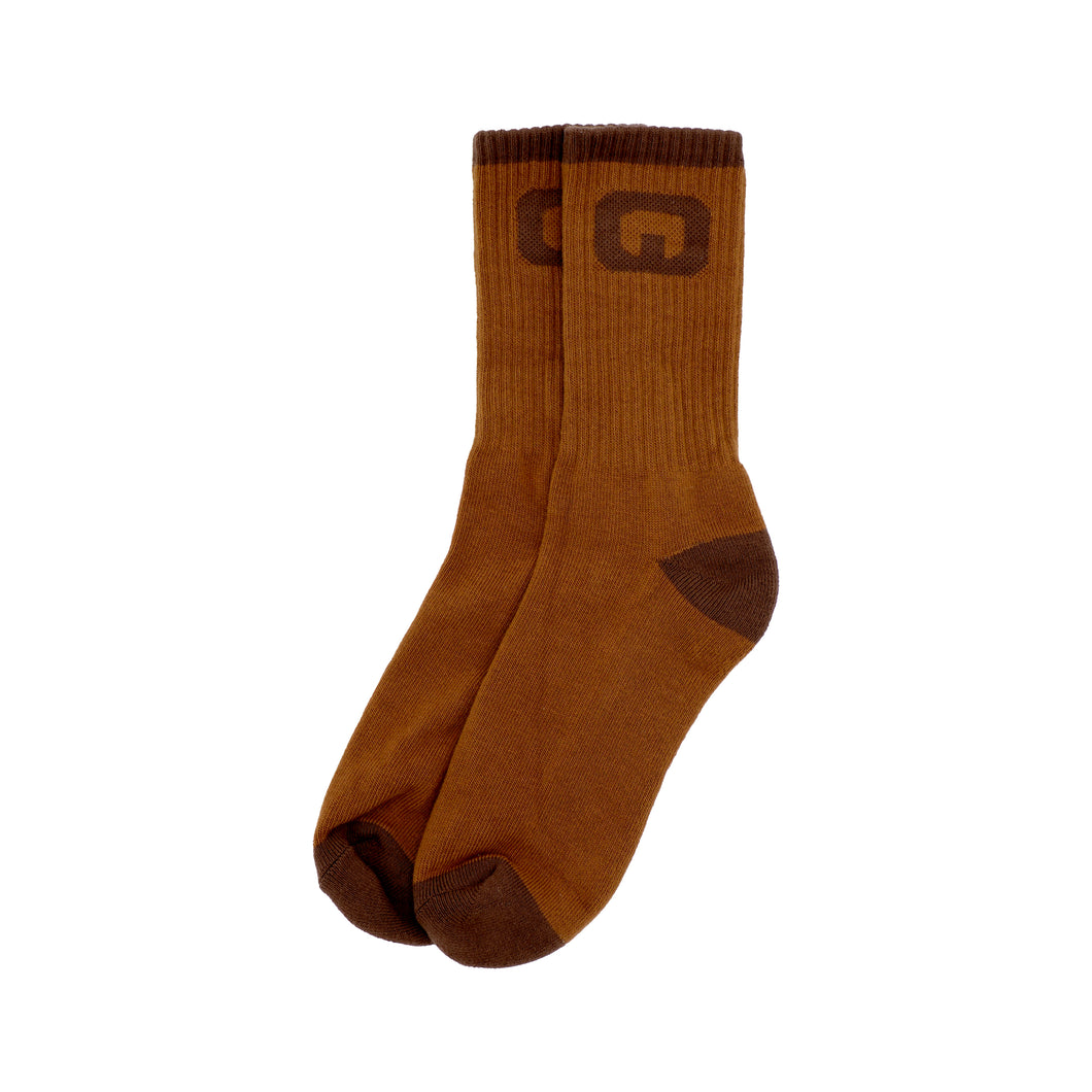 Quasi Skateboards - Euro Socks (Brown) calcetines stebra skateshop Lloret De Mar Girona barcelona 