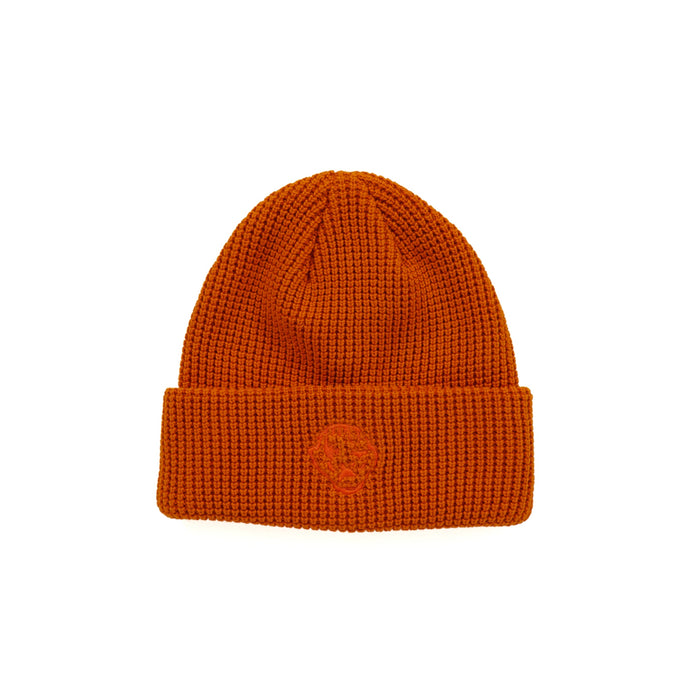 Dancer - Waffle Cotton Beanie (Burnt Orange)