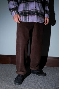 Quasi Skateboards - Elliott Trouser Pant (Dark Brown)