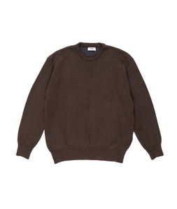 Dancer - Elbow Logo Crew Knit (Brown)