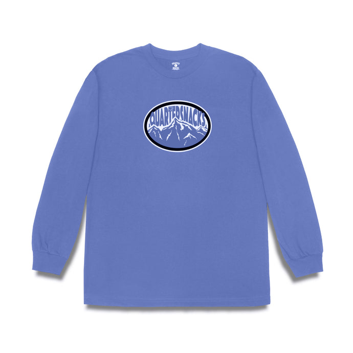 Quartersnacks - Mountain Longsleeve (Harbor Blue) | stebra skateshop camiseta de manga larga skate 