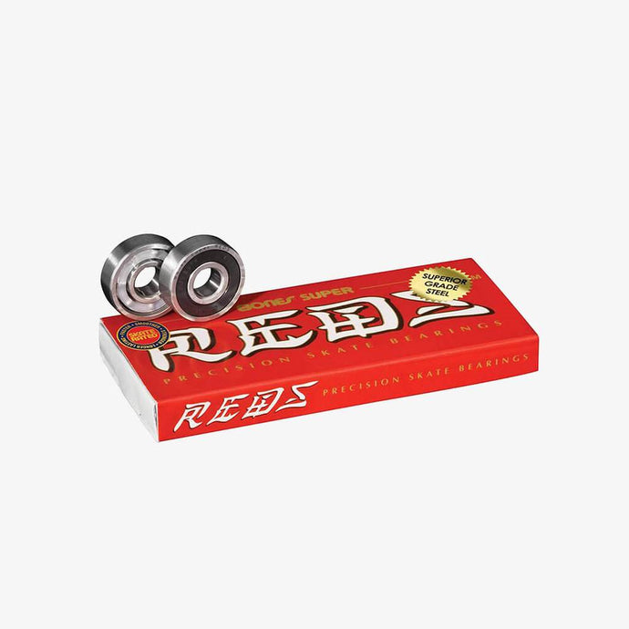 Bones Bearings - Super Reds Bearings (Black)