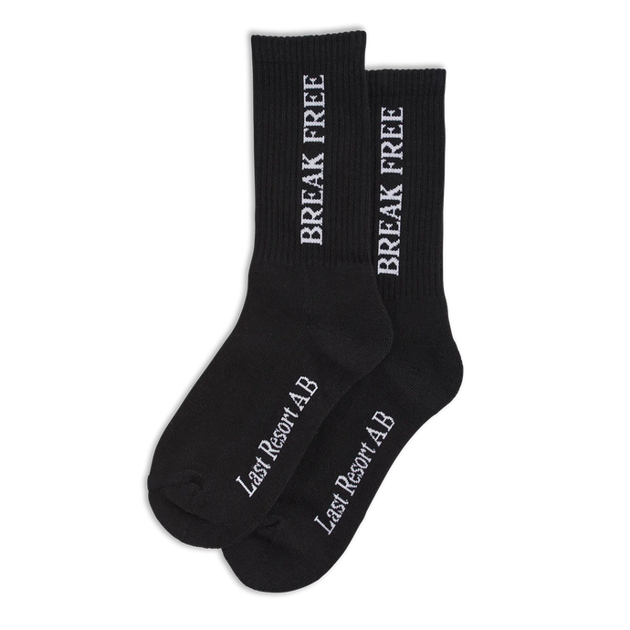 Last Resort AB - Break Free Socks 3 Pack (Black) calcetines skate stebra skateshop Lloret De Mar Girona barcelona 