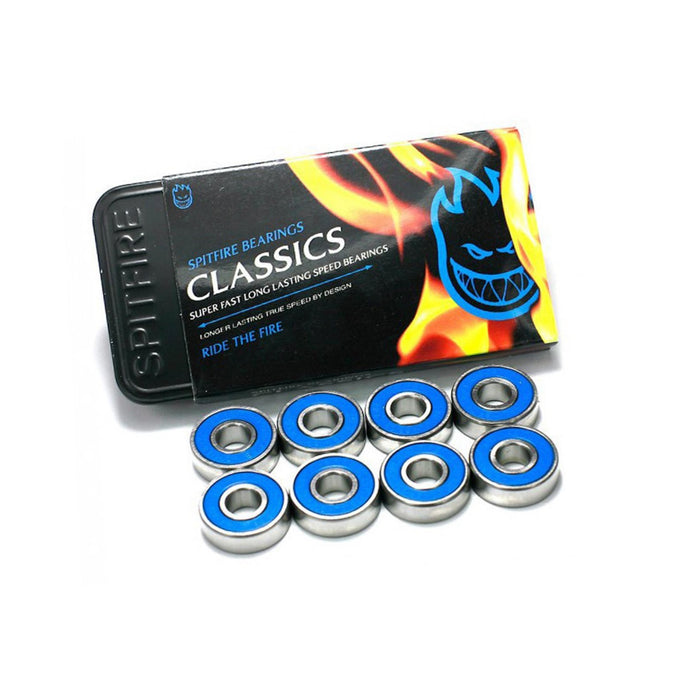 Spitfire - Classic ABEC 5 (Silver/Blue) Rodamientos