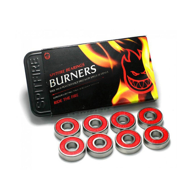 Spitfire - Burners ABEC 7 (Silver/Red) Rodamientos