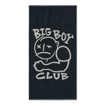 Cargar imagen en el visor de la galería, Polar Skate Co - Big Boy Club Beach Towel (Black/White)